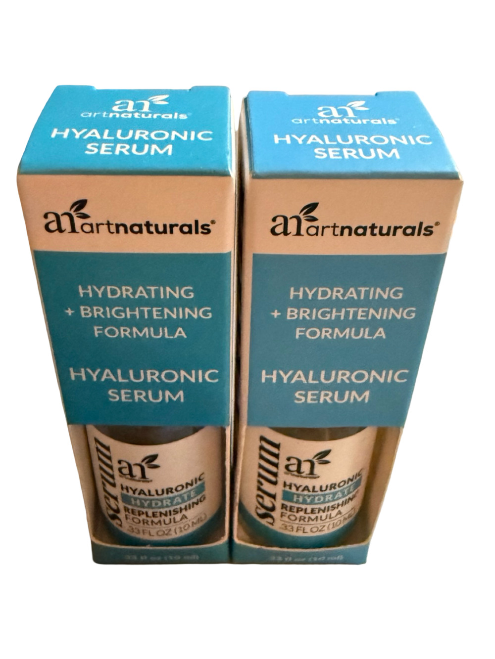 Artnaturals Hyaluronic Serum Hydrating + Brightening Formula (10 ml) Set of 2